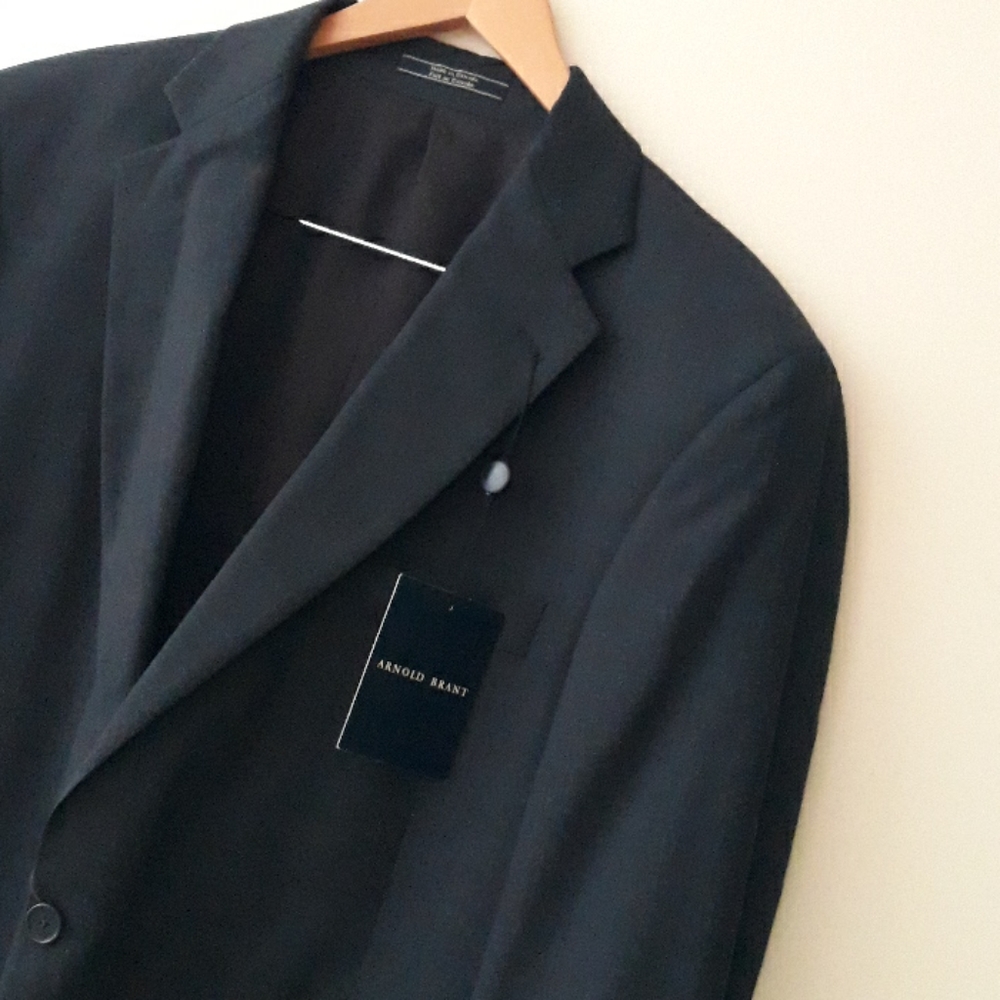 Aronld Brant Wool Cashmere 2 Button Notched Blazer